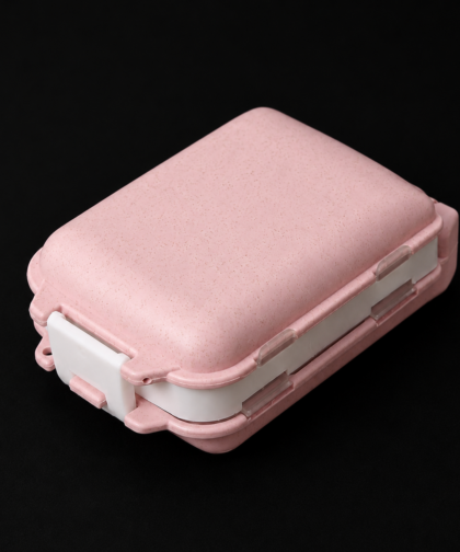 caja organizadora azul