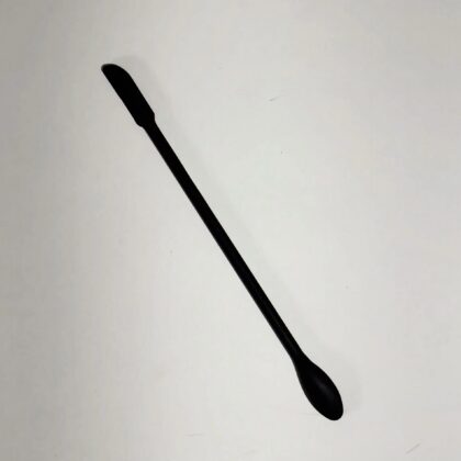 espátula de silicona negra