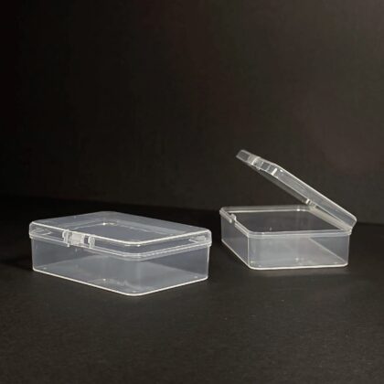 caja de almacenamiento transparente