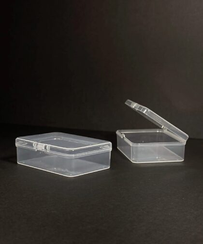 caja de almacenamiento transparente